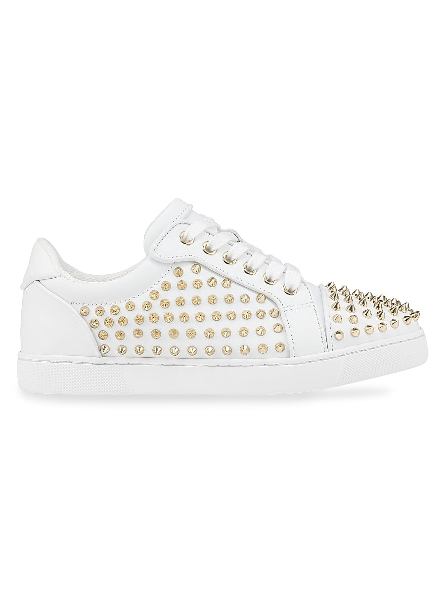 Vieira Night Spikes Calf Leather Sneakers