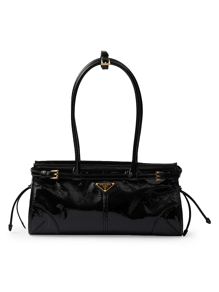 Medium Naplak Patent Leather Handbag