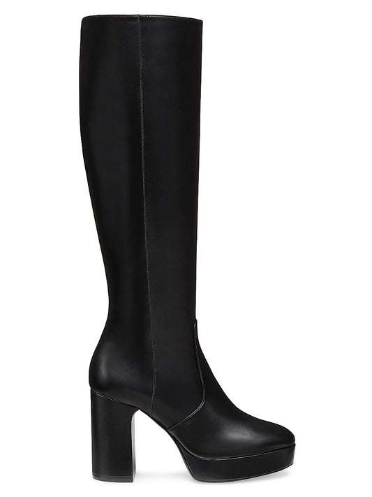 Dayna 100MM Leather Platform Boots