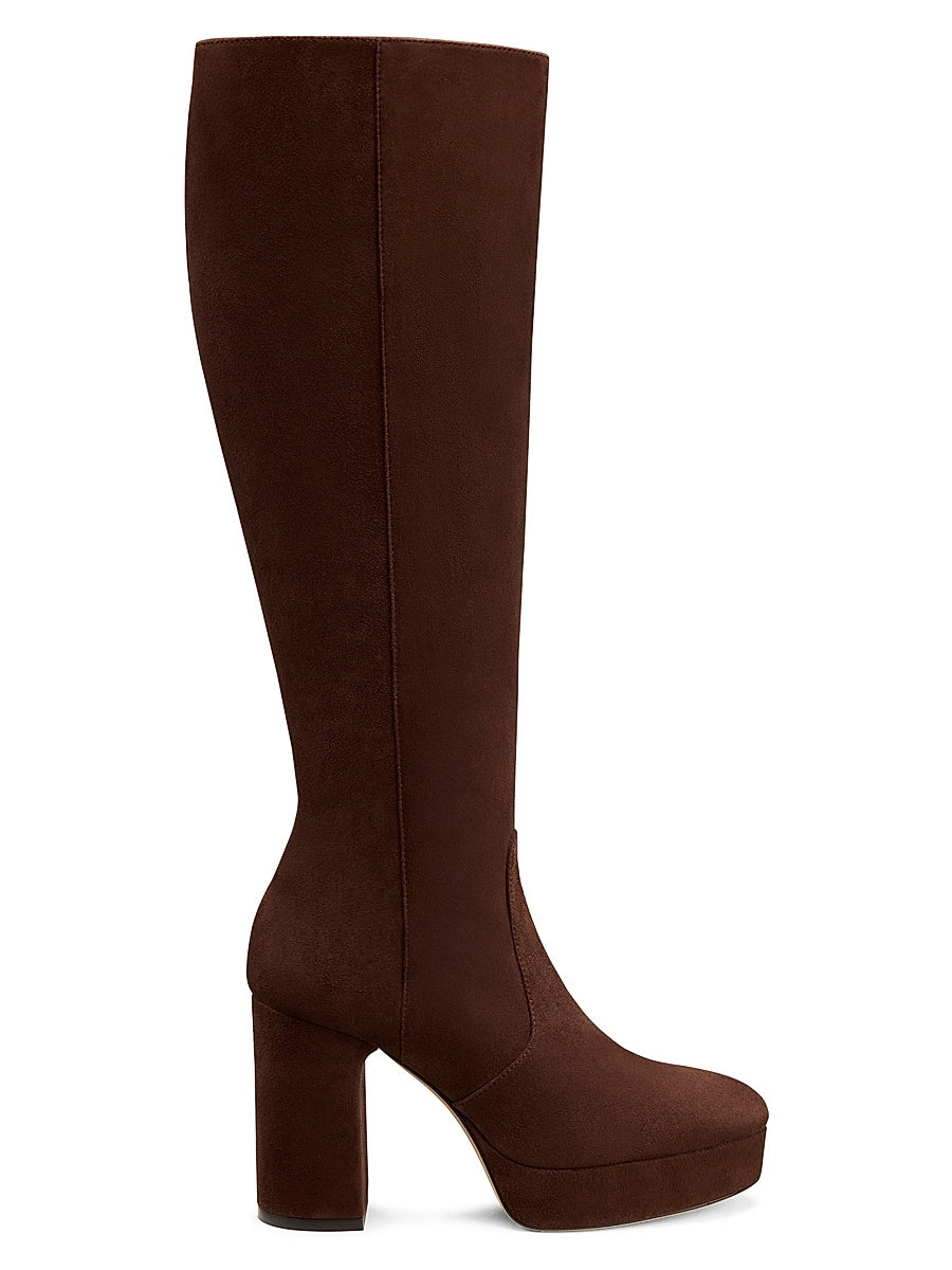 Dayna 100MM Suede Platform Boots