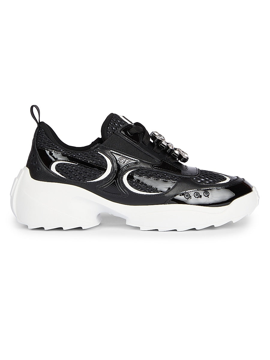Motor Run Strass Tech Neoprene Sneakers