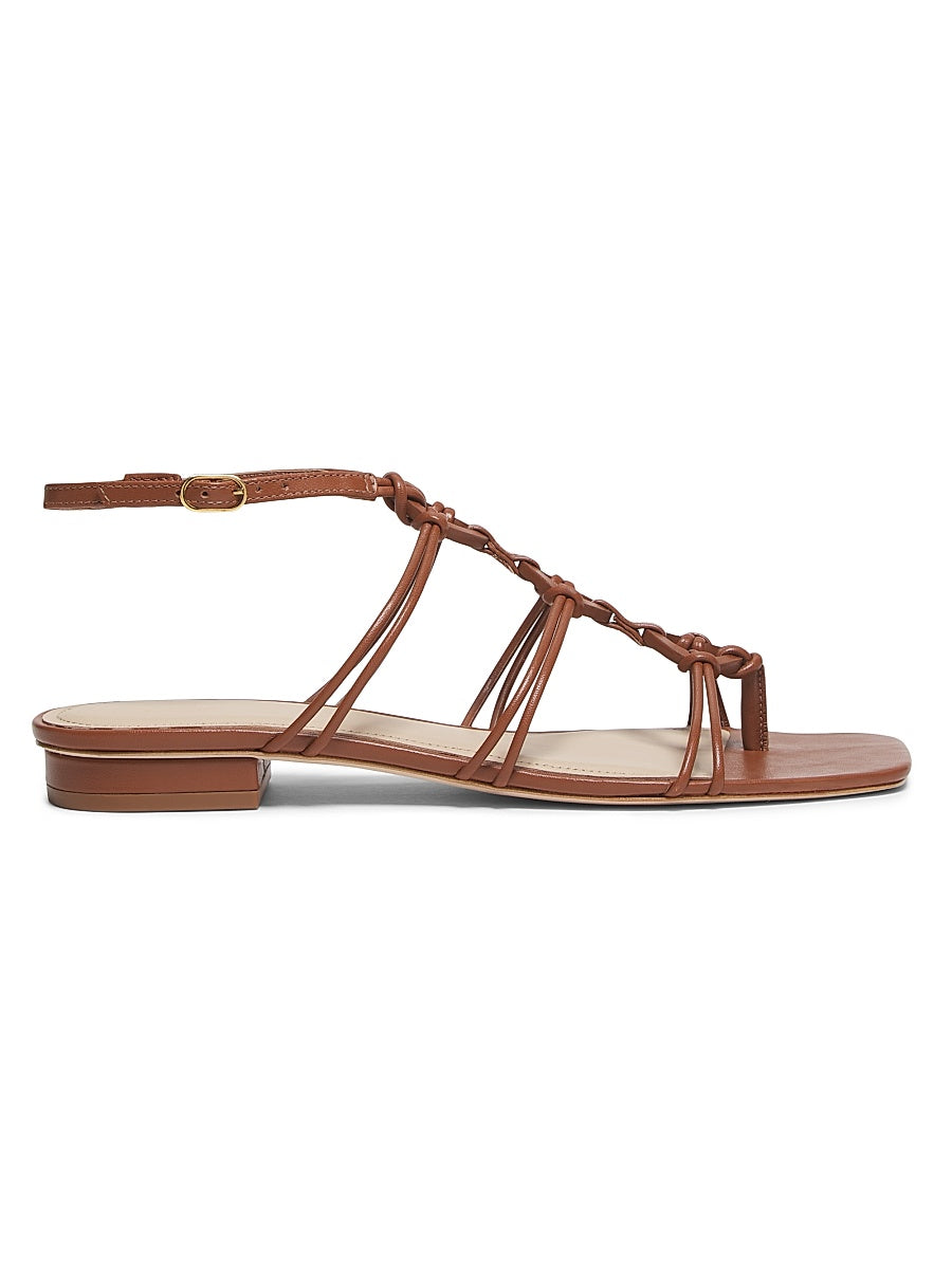 Strappy Gladiator Leather Sandals