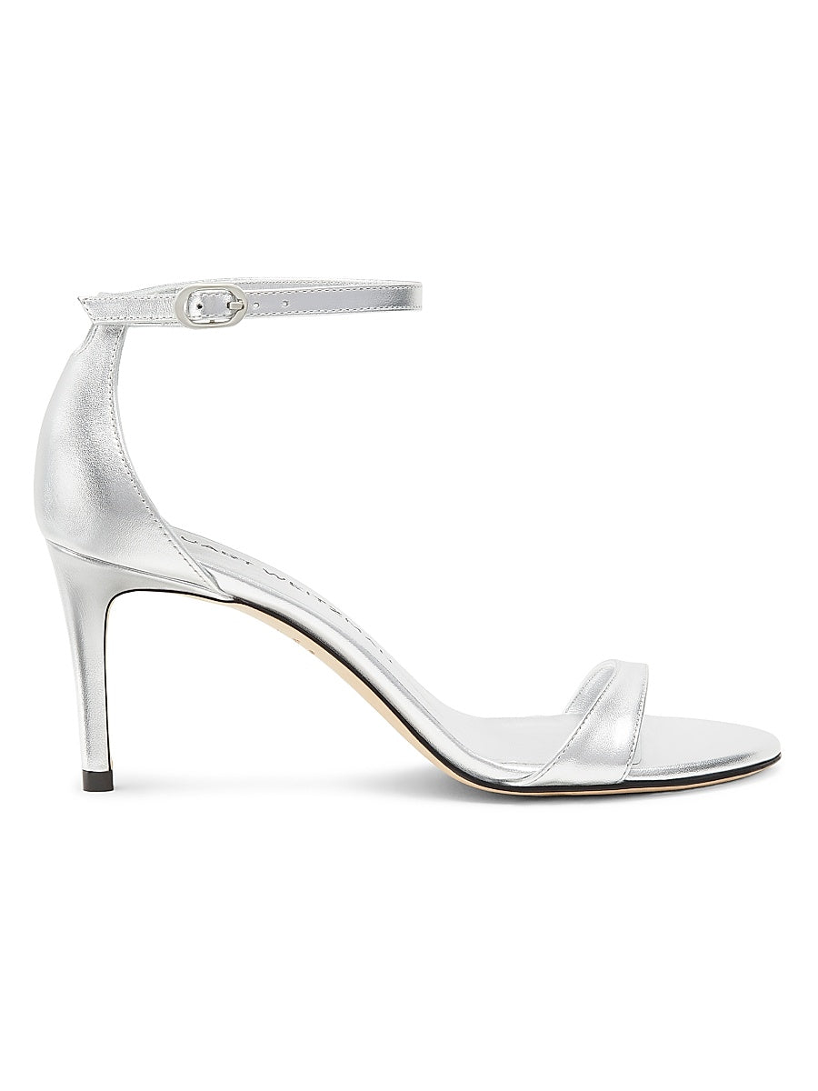 Nudist II 75MM Metallic Leather Sandals