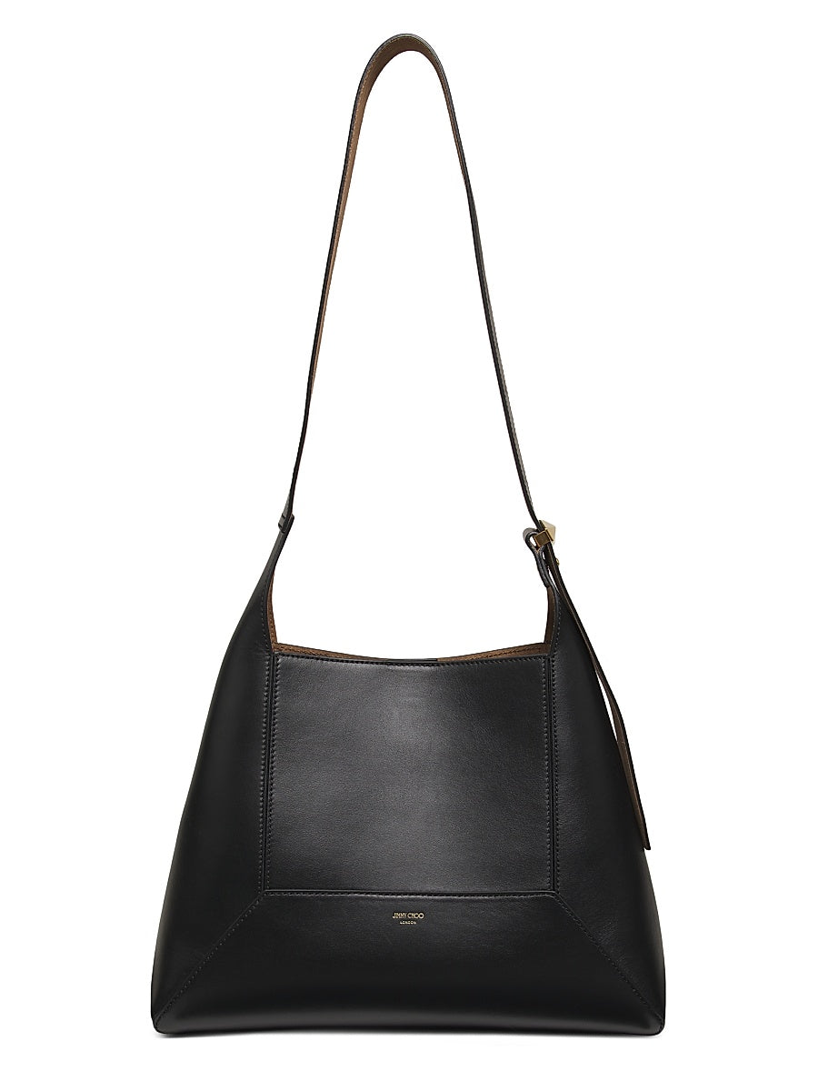 Diamond Medium Leather Hobo Bag