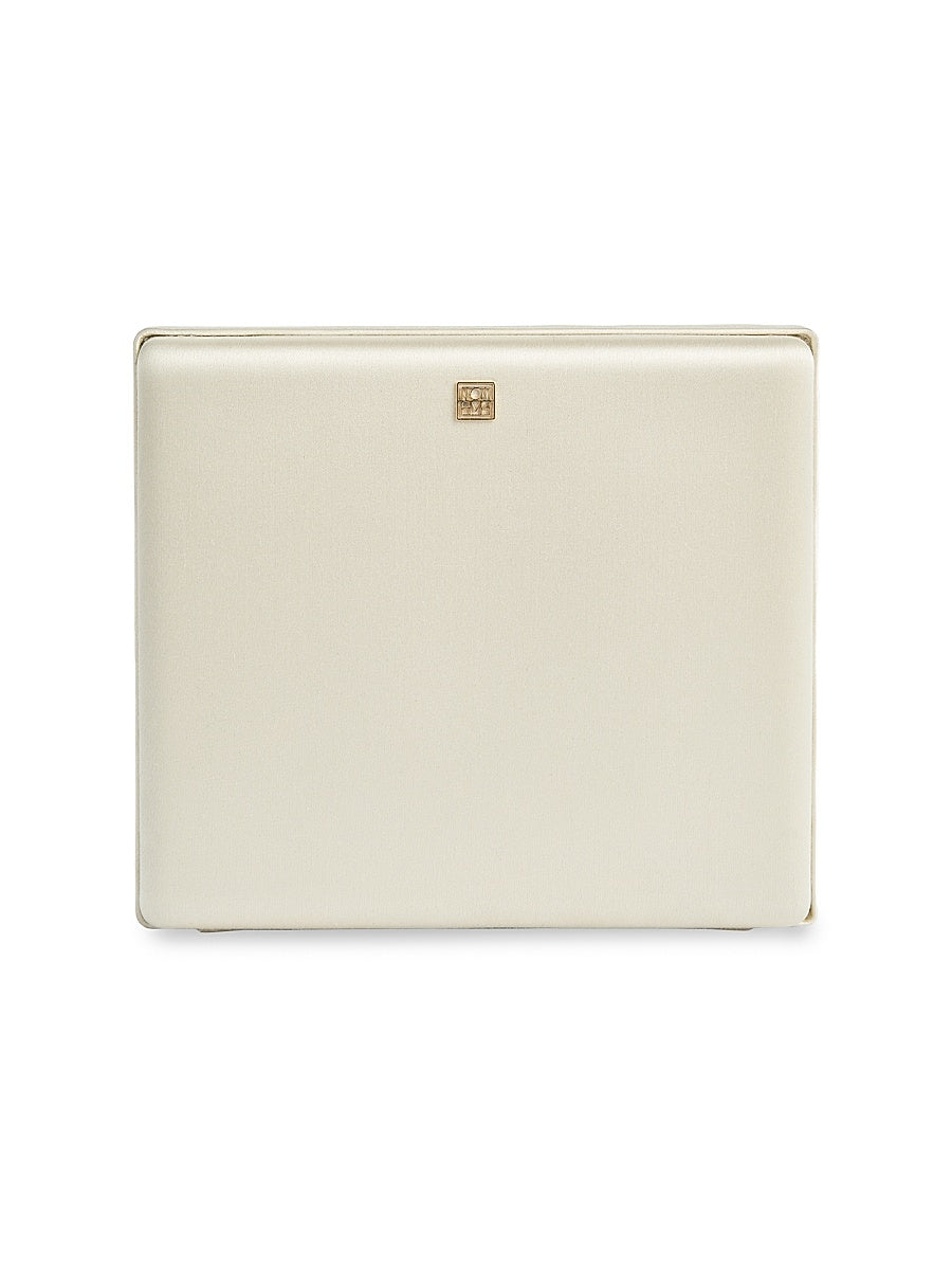 Satin Box Clutch
