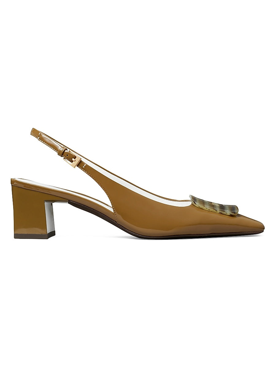 Georgia 55MM Patent Leather Pumps