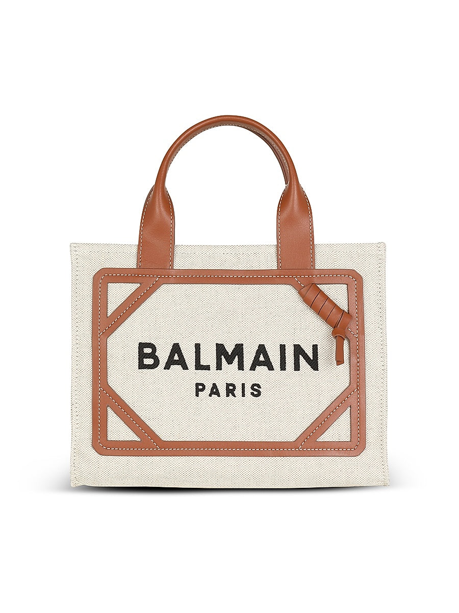 Small B-Army Canvas Shopper Tote Bag