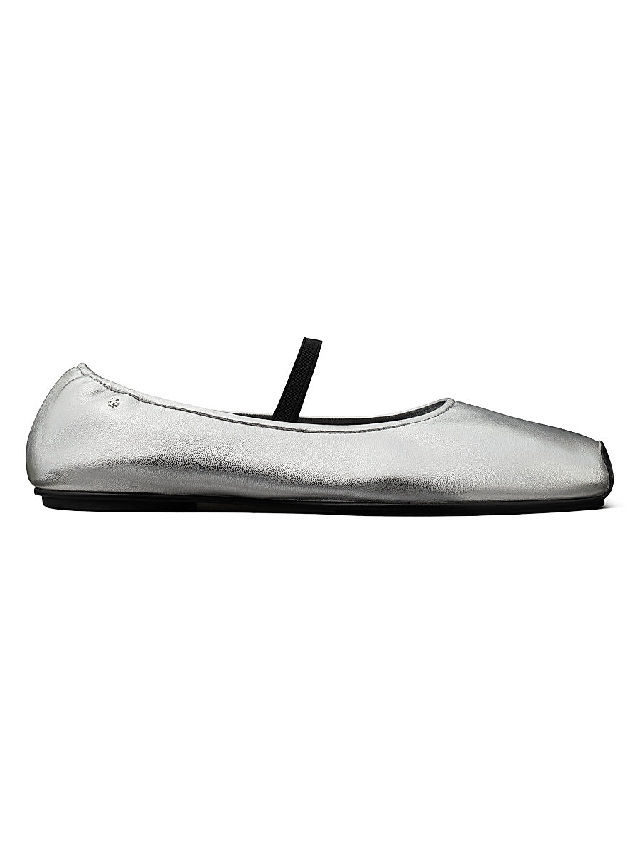 Runway Leather Ballet Flats