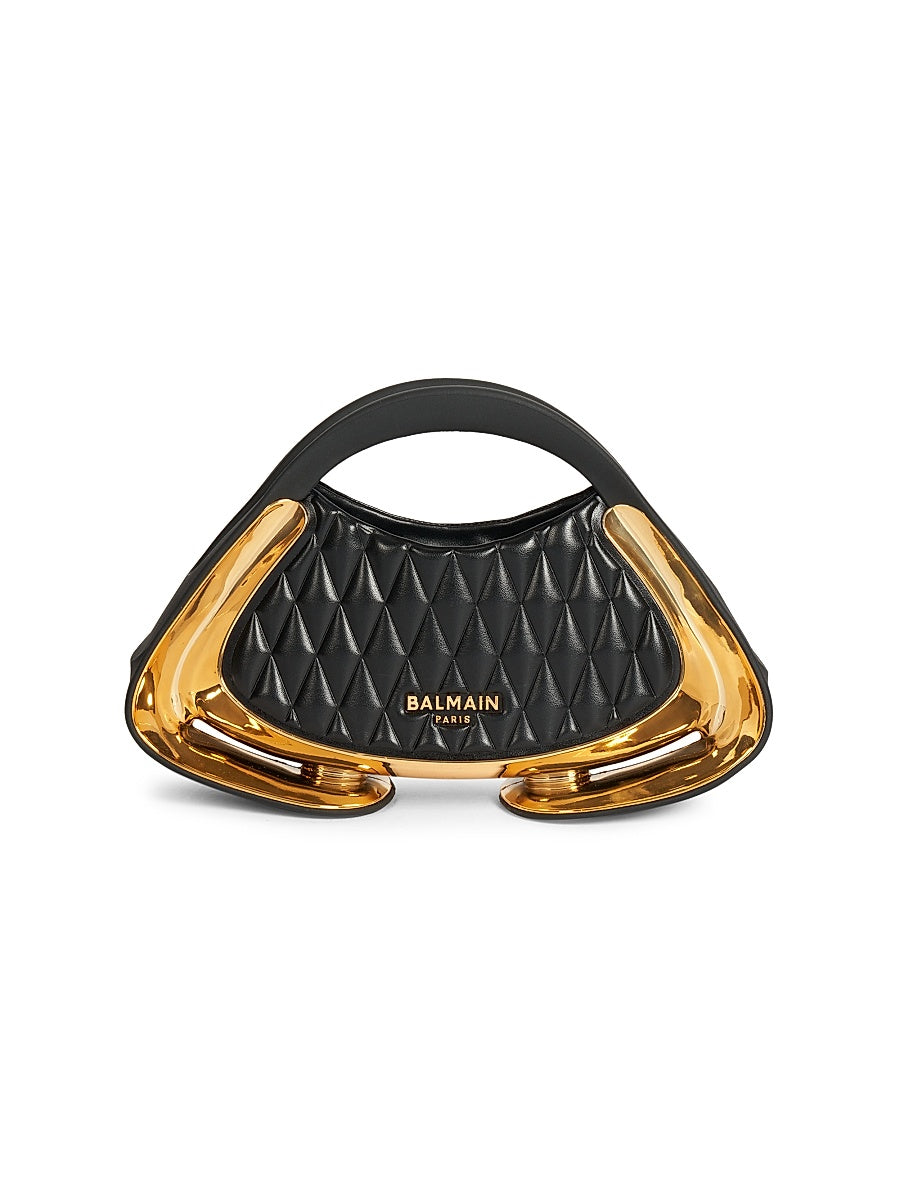 Jolie Madame Quilted Top Handle Bag