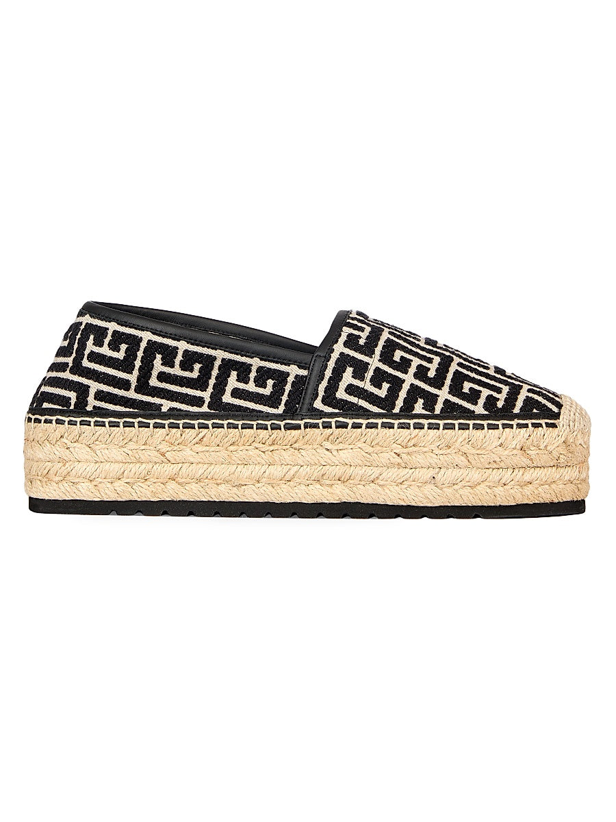 Alex Monogrammed Jacquard Espadrilles