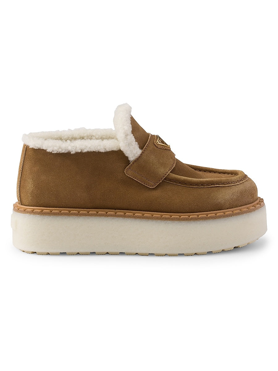 Suede Loafers