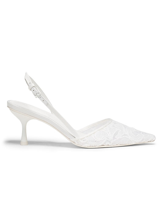 Dylan Lace Slingback Pumps