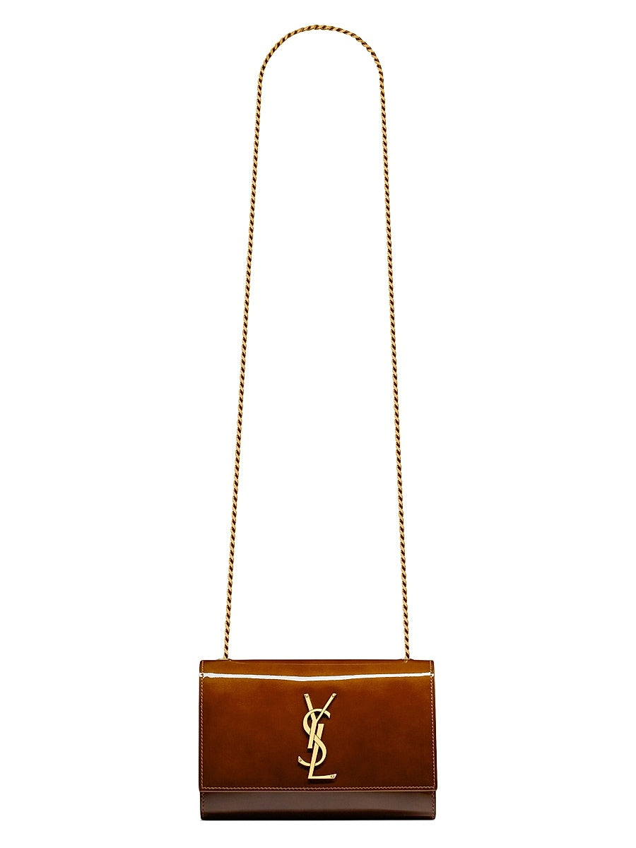 Kate Small Crossbody Bag in Patent Leather