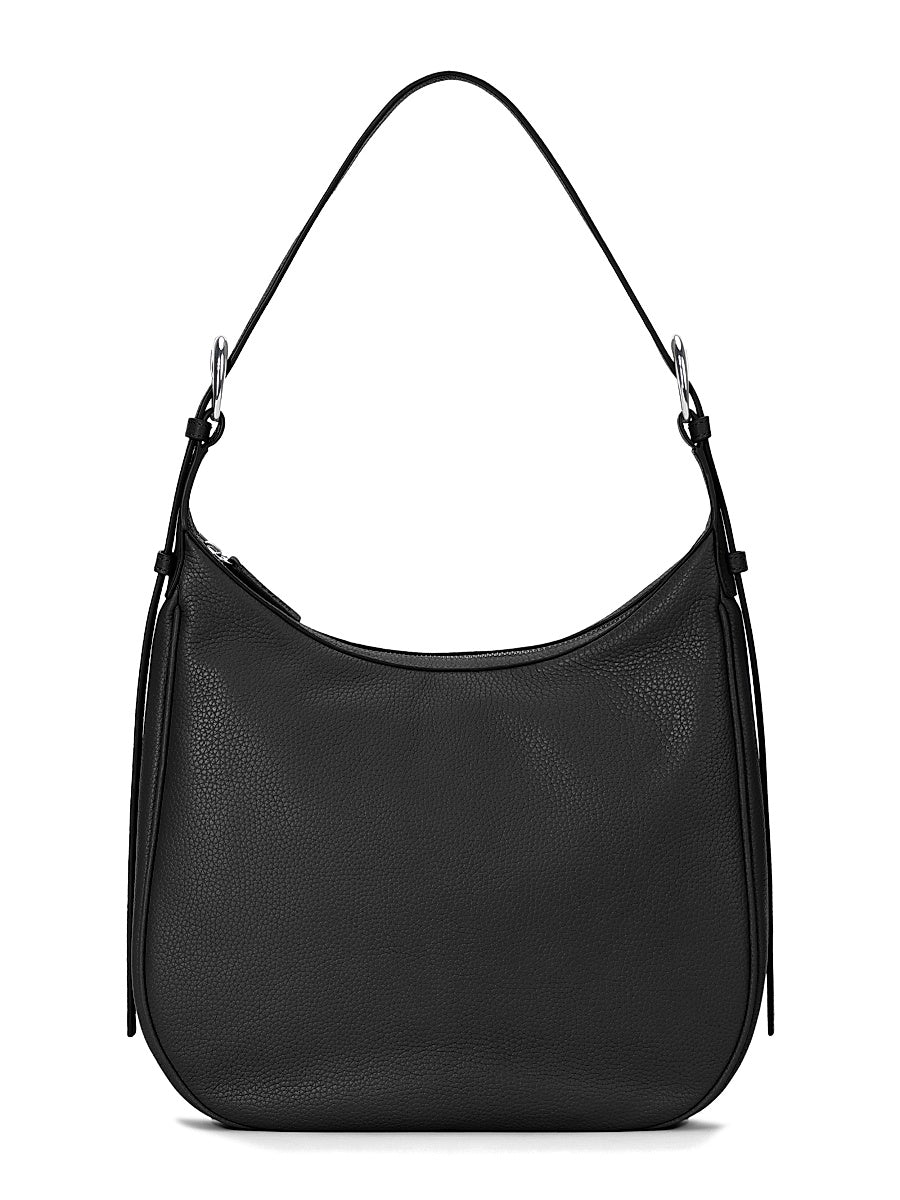 Pine Leather Hobo Bag