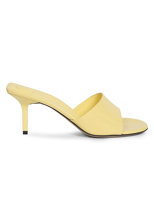 Cubisto 70MM Leather Mules