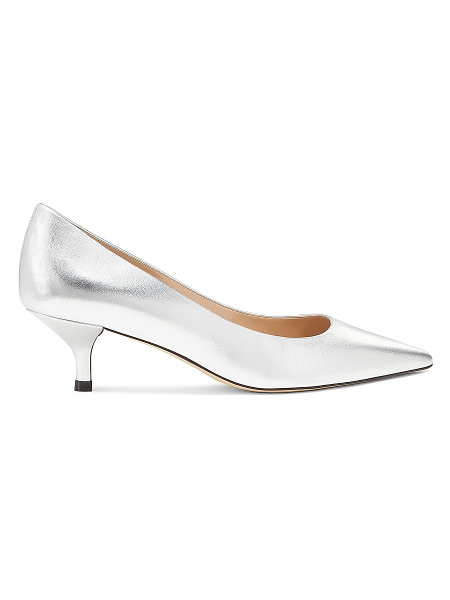 Power 50MM Metallic Leather Pumps