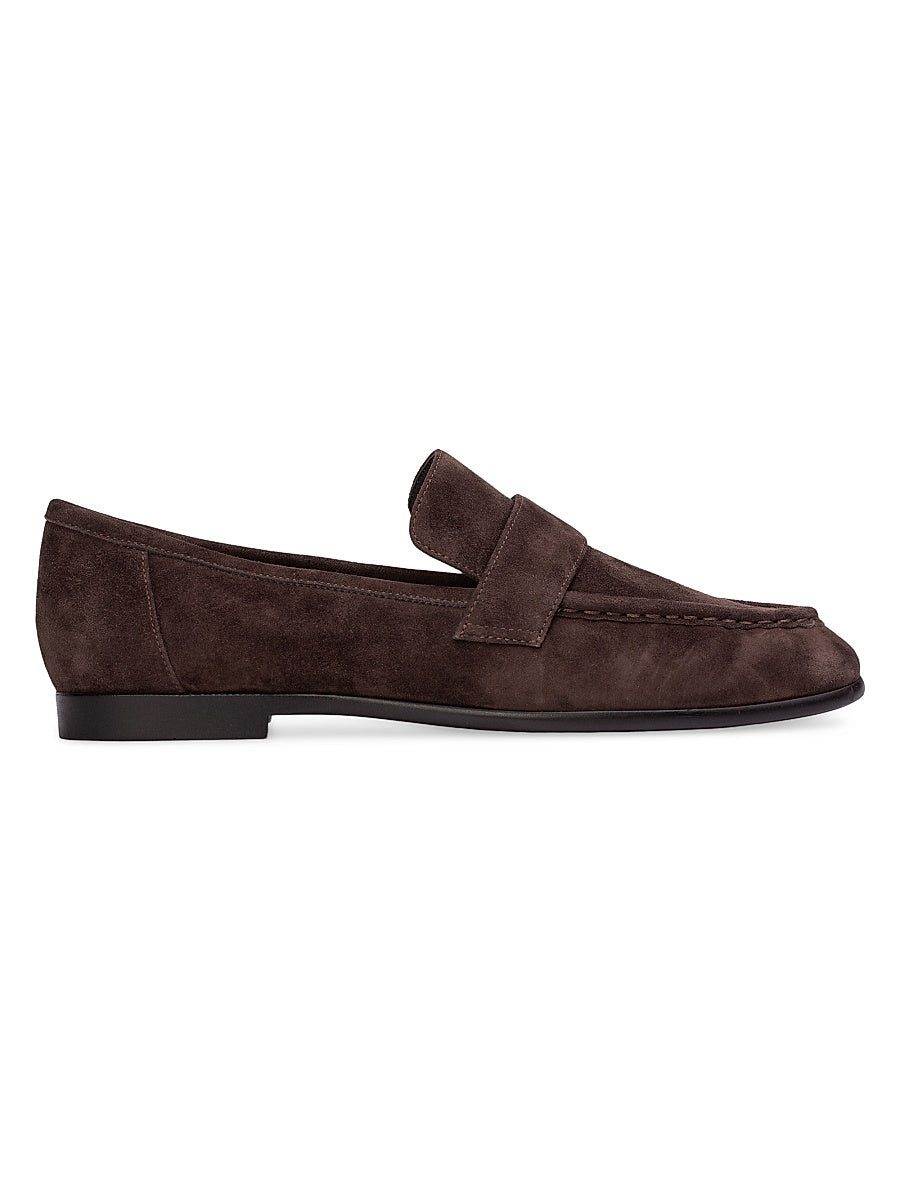 Arrow Suede Loafers