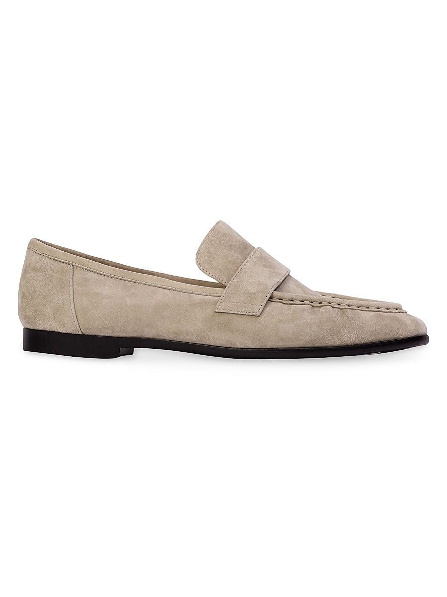 Arrow Suede Loafers