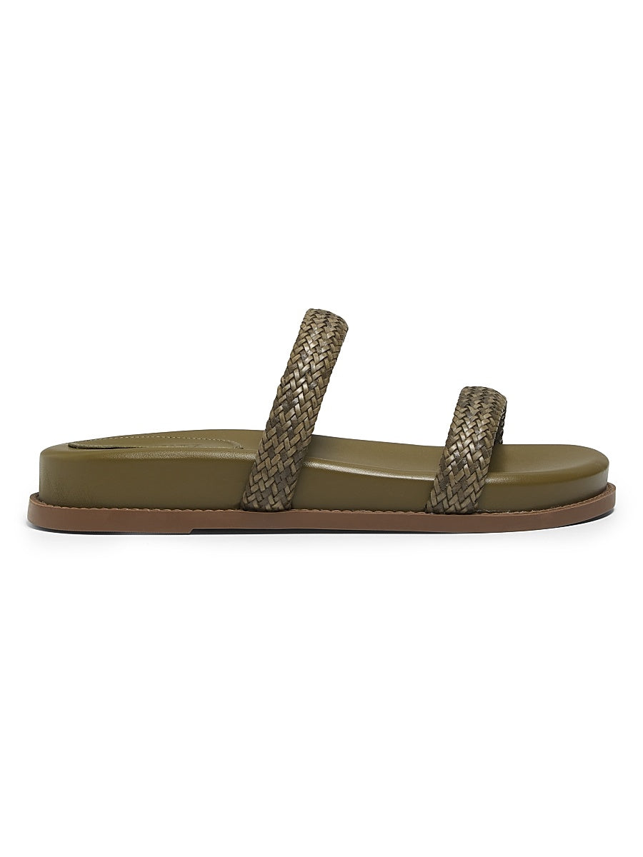 Ruby Braided Leather Sandals