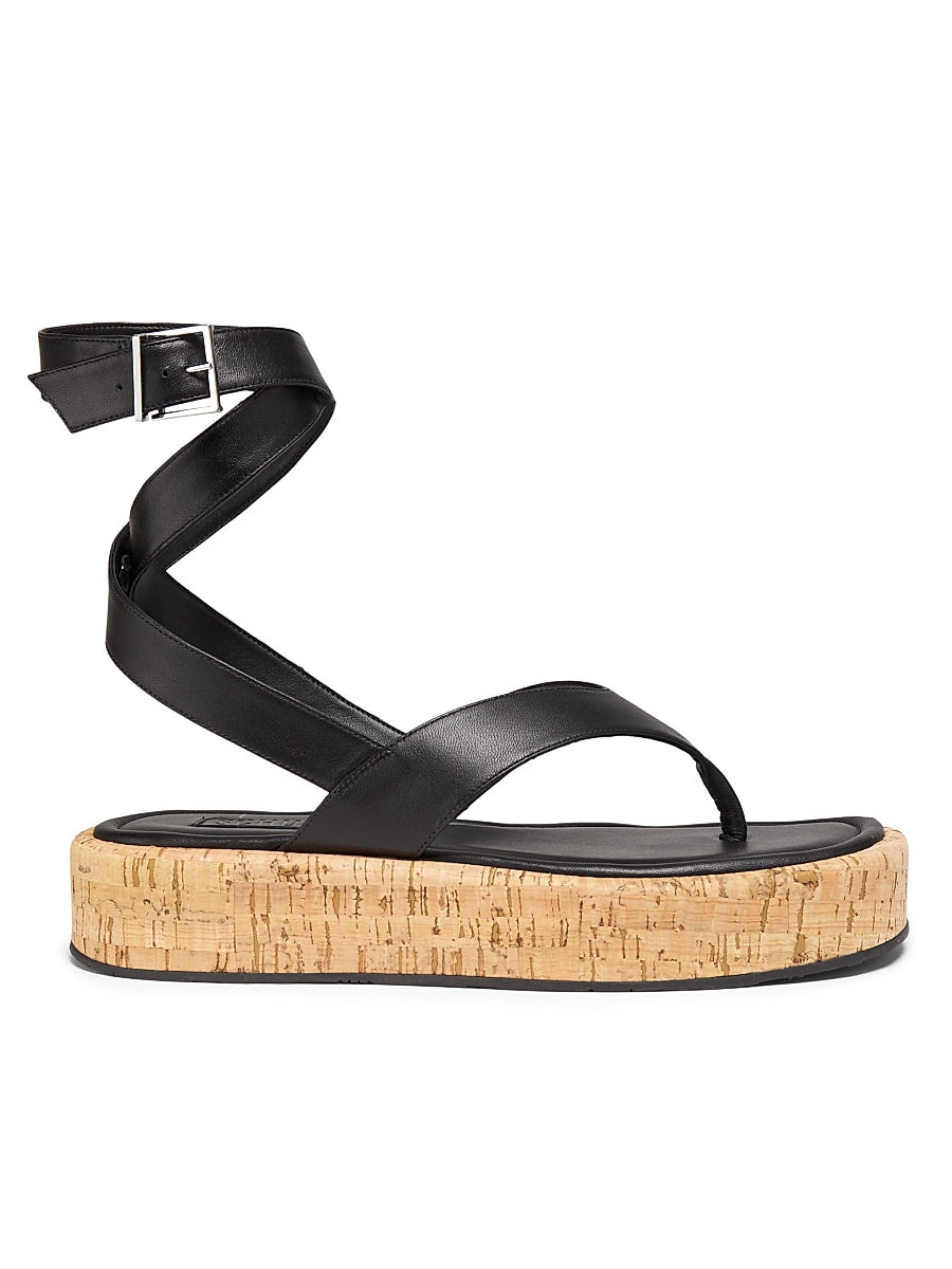 Tessie Leather Platform Sandals