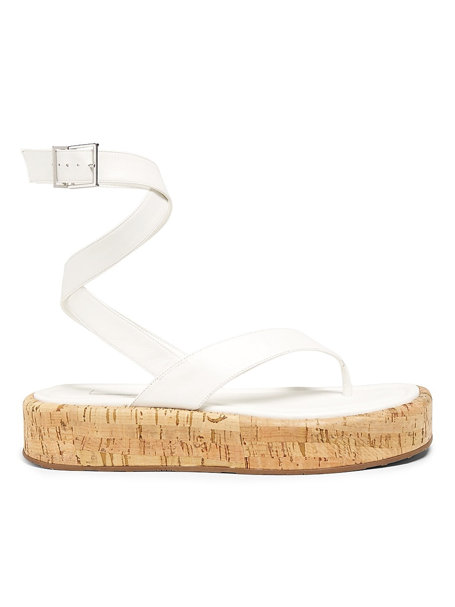 Tessie Leather Platform Sandals