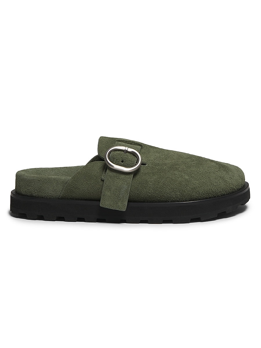 Suede Mule Clogs