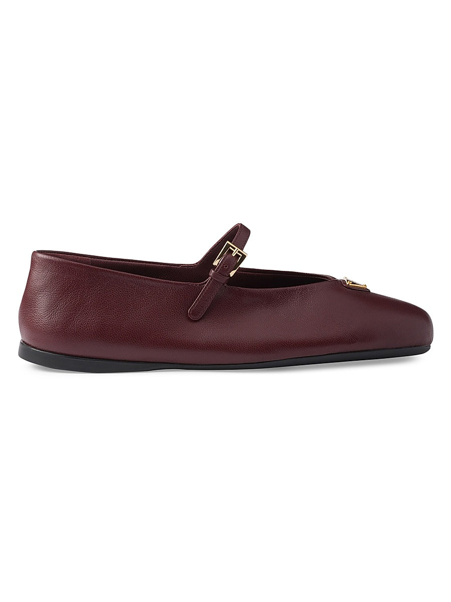 Nappa Leather Ballerinas