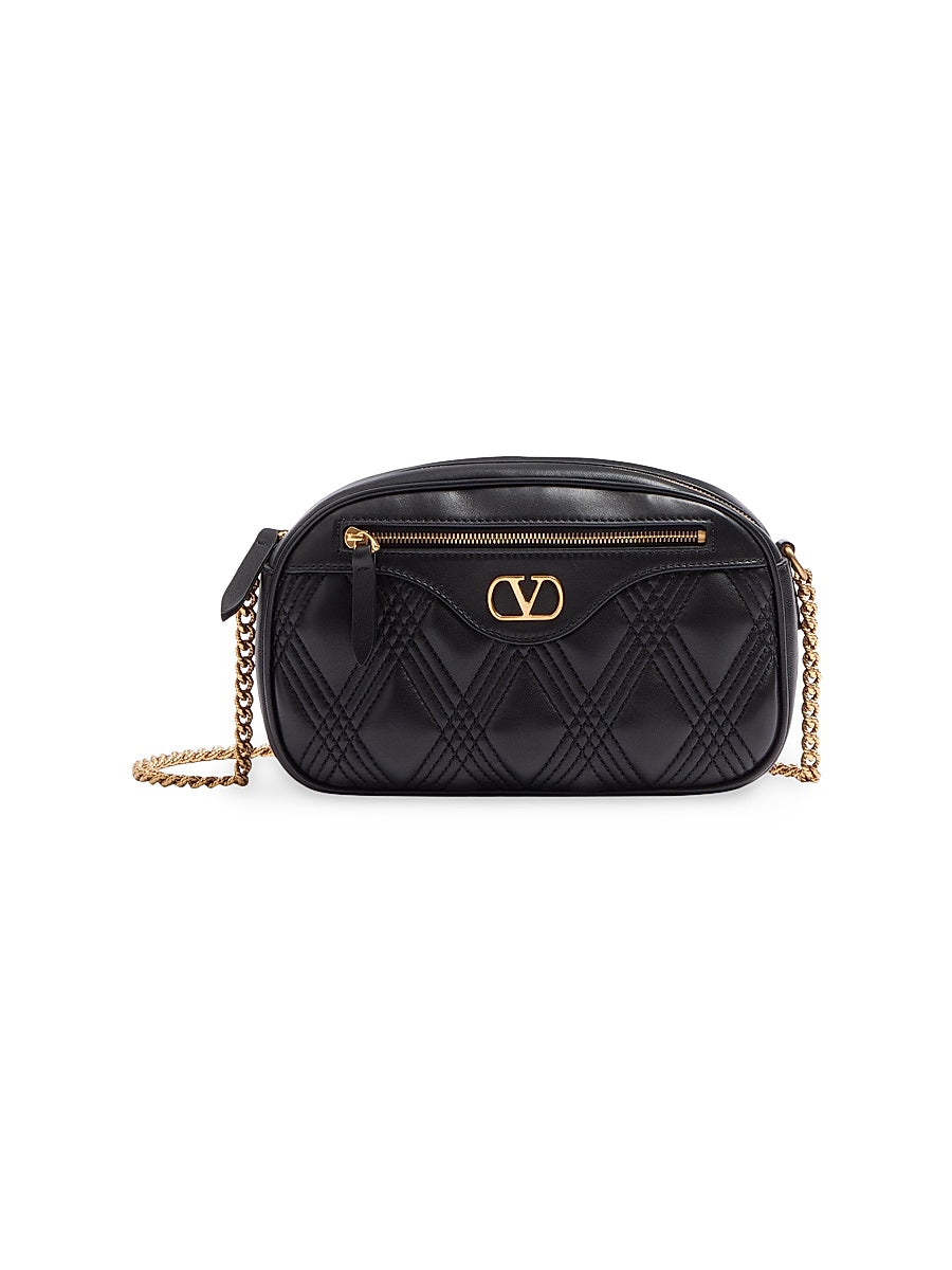 Quiltie 67 Medium Shoulder Bag in Quilted Nappa Leather