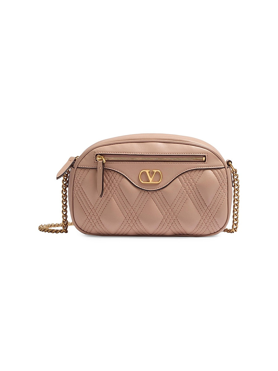 Quiltie 67 Medium Shoulder Bag in Quilted Nappa Leather