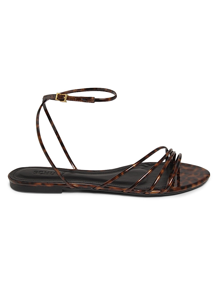 Inez Patent Leather Sandals