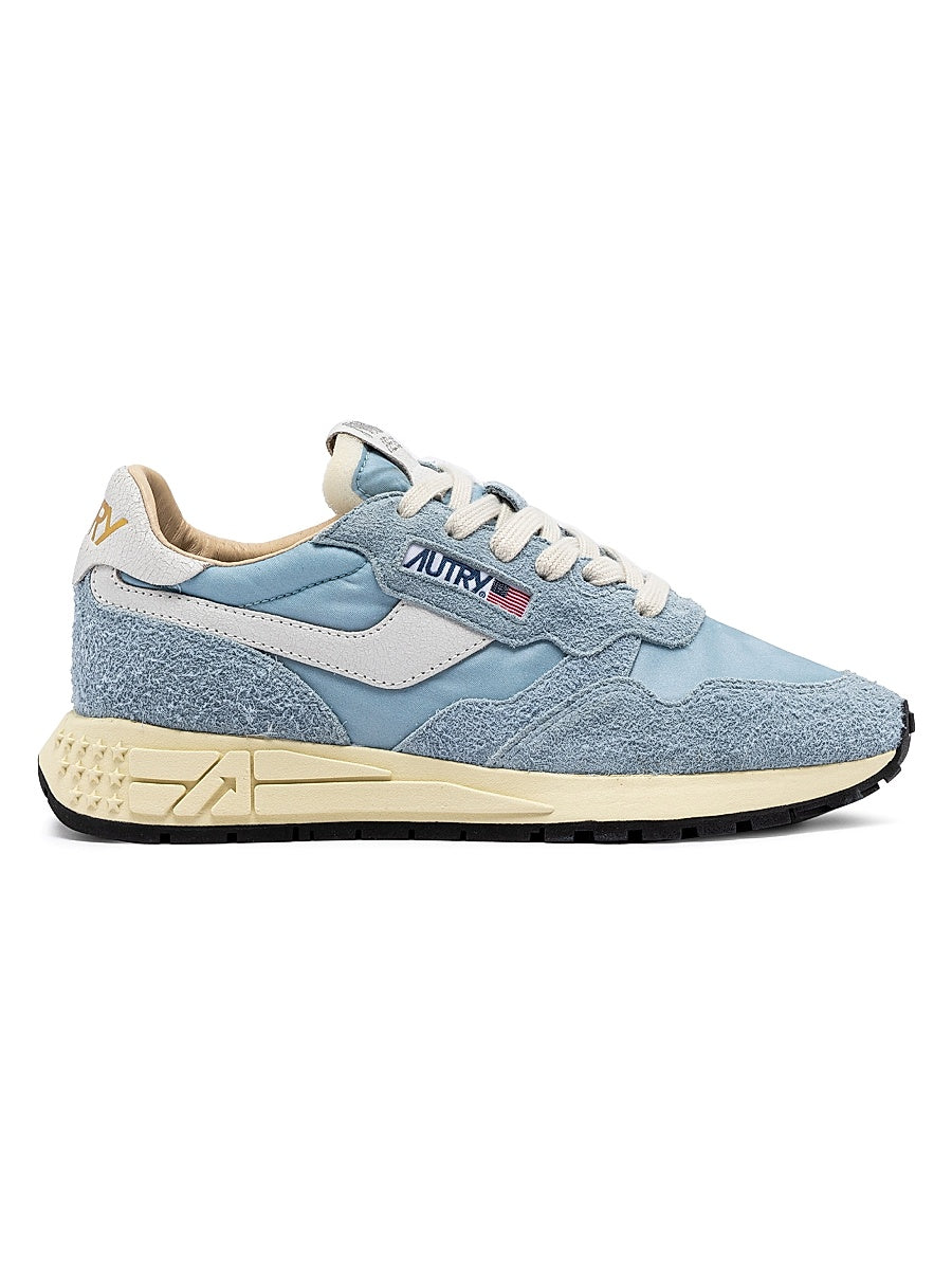Reelwind Leather &amp; Mesh Low-Top Sneakers