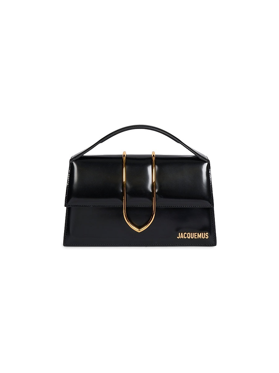Le Grand Bambino Leather Top Handle Bag