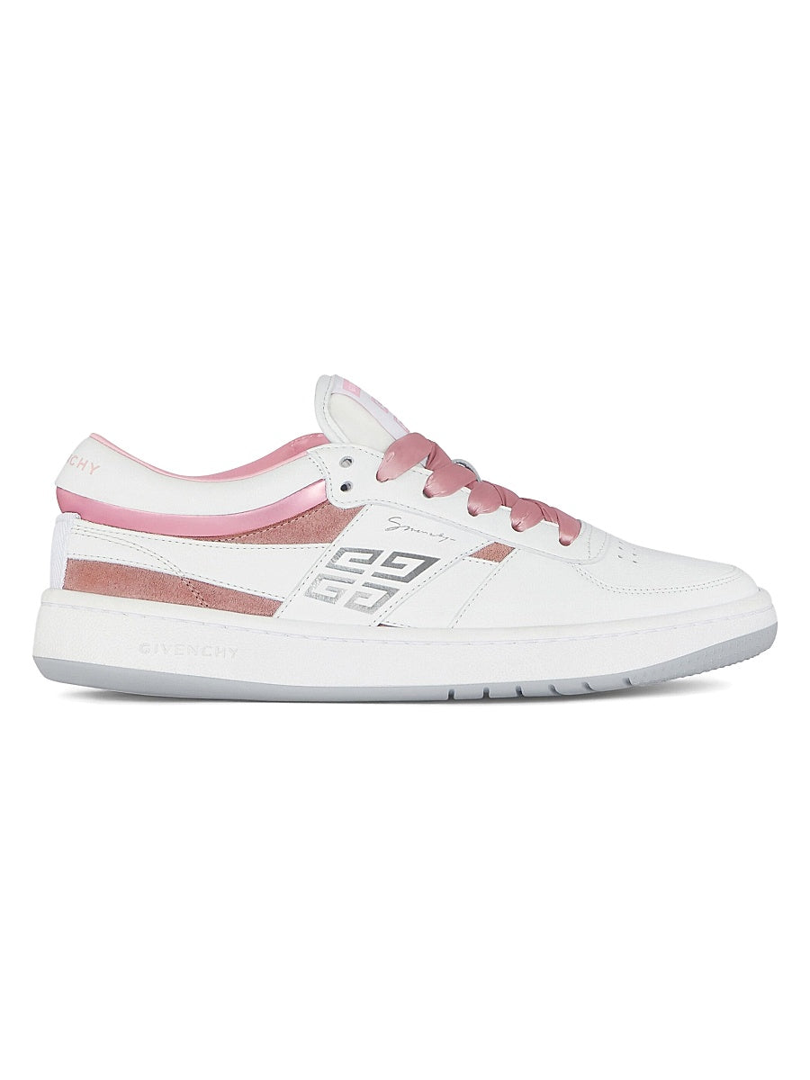 G Move Sneakers in Mixed Leathers