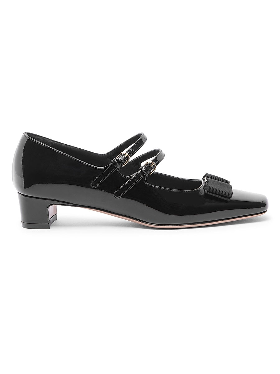 Rivella 30MM Patent Leather Mary Jane Shoes