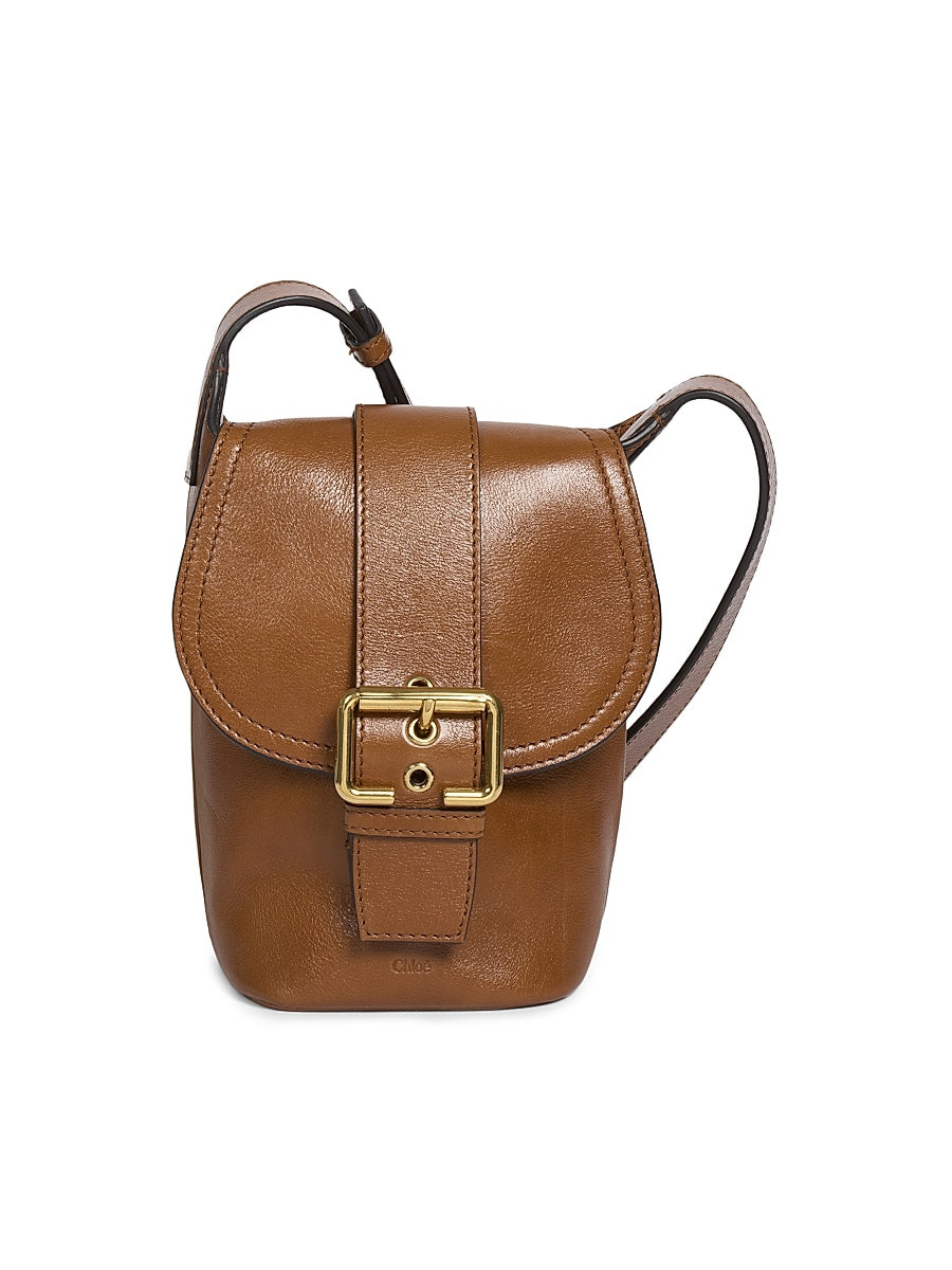 Mini Leather Saddle Bag