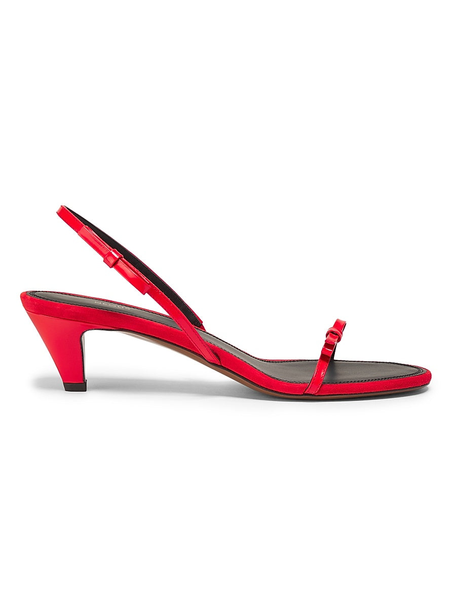 Diwo 40MM Leather Slingback Sandals