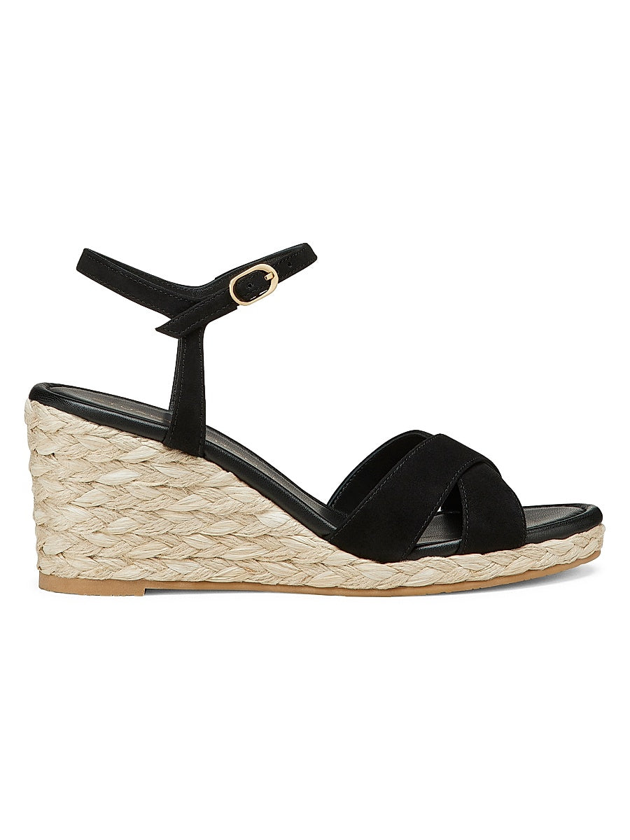 Dayna Suede Espadrille Wedges
