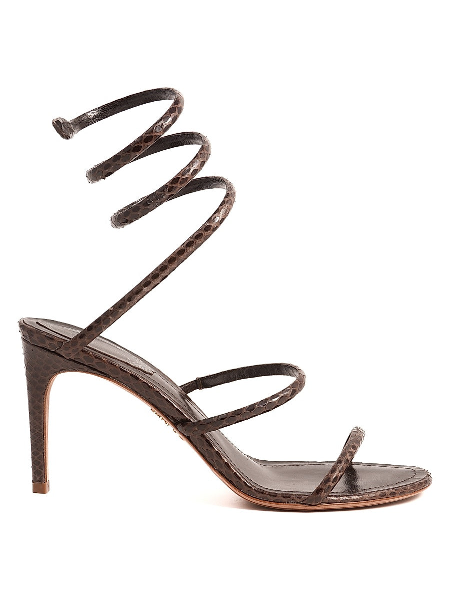 Wrap 80MM Leather Sandals