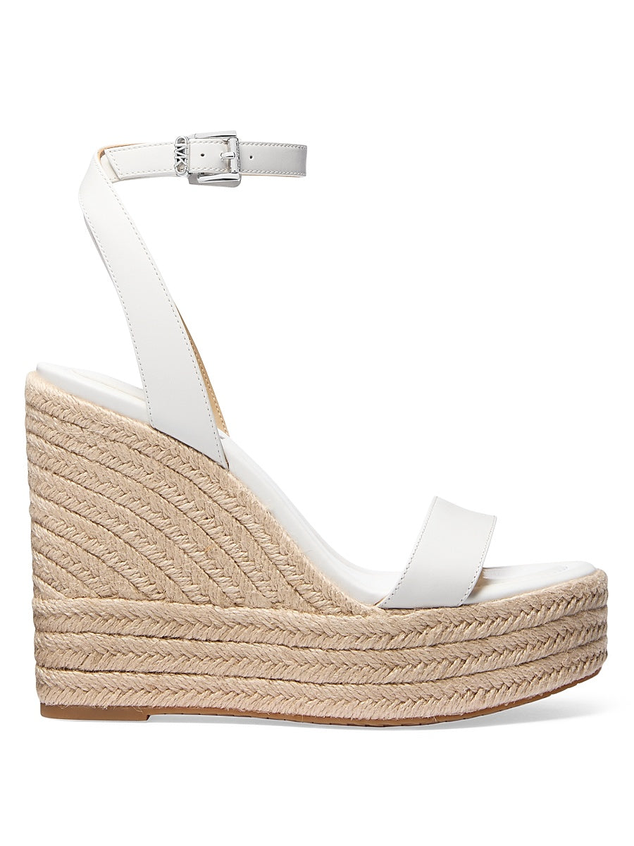 Leighton 125MM Leather Platform Wedge Sandals