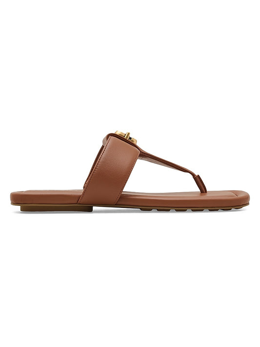 Dual Leather T Sandals