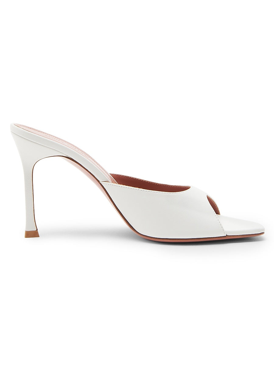 Alexa 95MM Leather Mules