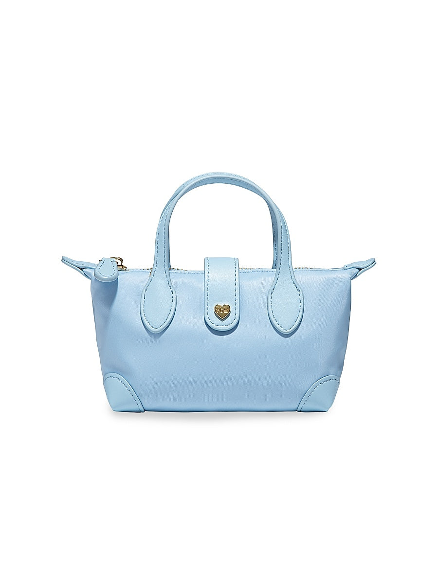 Micro Pouchette Nylon Top Handle Bag