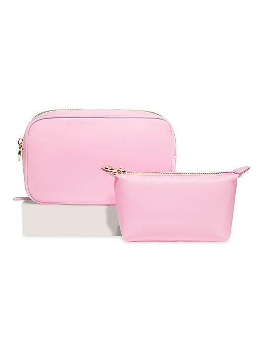 Double Zip And Pouchette Set