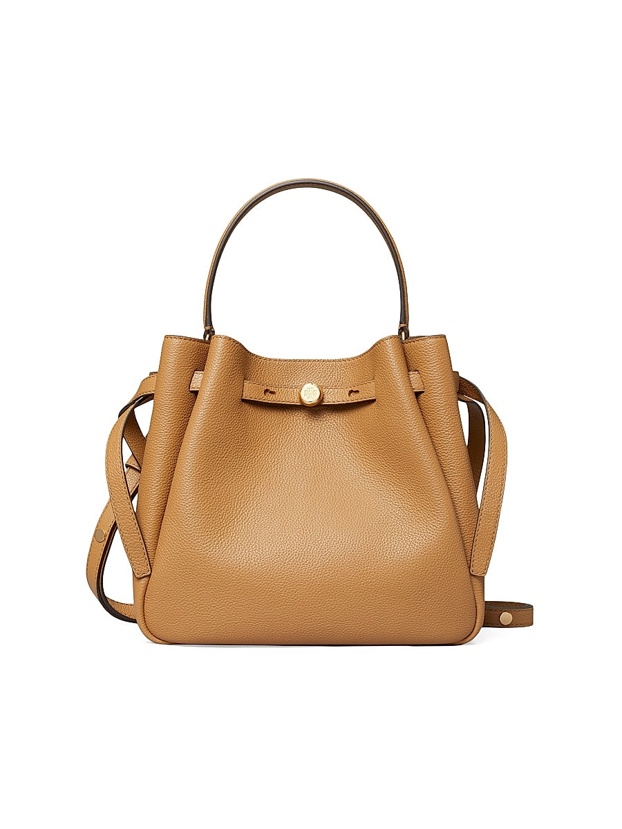 Romy Pebbled Leather Bucket Bag