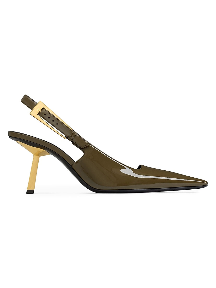 Lee Slingback Pumps in Patent Leather
