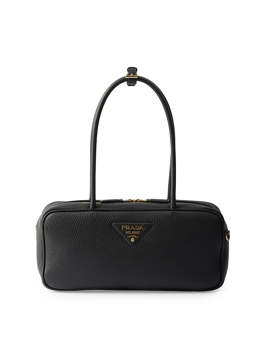 Medium Leather Top-Handle Bag