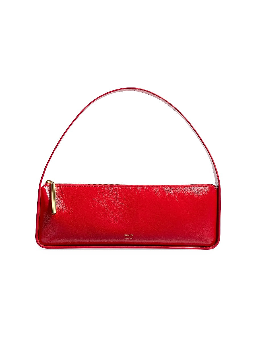 Lori Leather Baguette Shoulder Bag