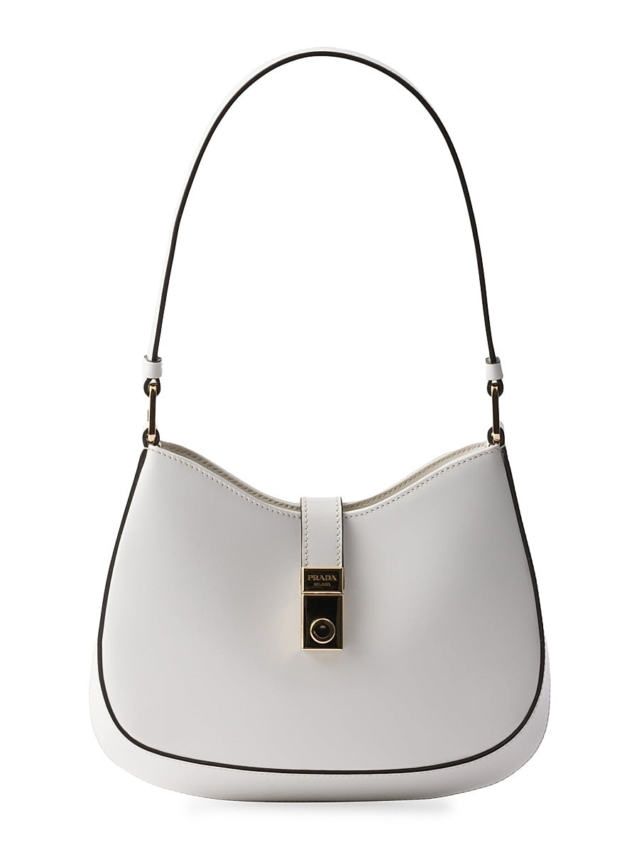 Cleo Brushed Leather Shoulder Bag