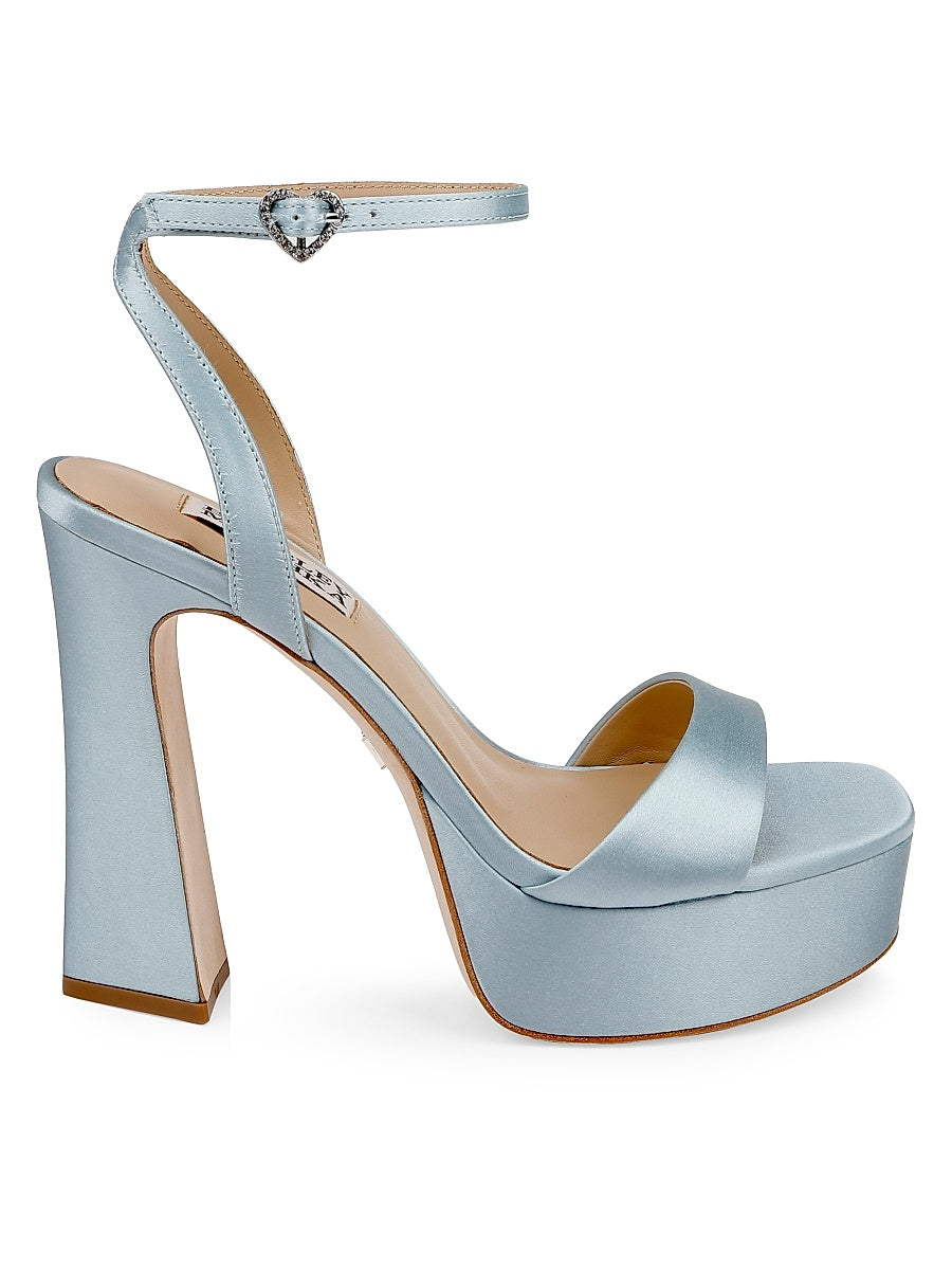 Caia 120MM Satin Platform Sandals