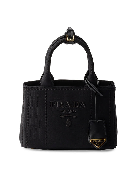 Cotton Canvas Mini Handbag